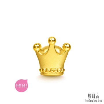 點睛品 Charme Mini 小皇冠 黃金串珠