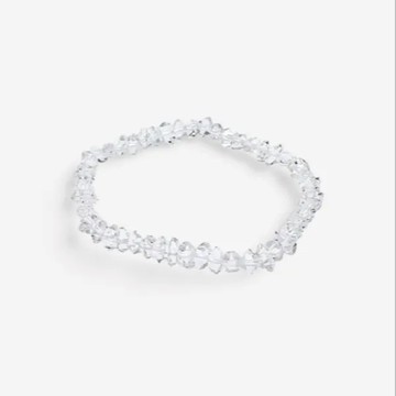 CHA 白閃靈 水晶手串 - 14cm