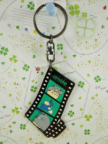 【震撼精品百貨】となりのトトロTotoro_造型鎖圈-黑影片