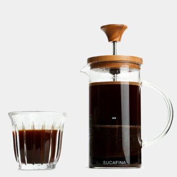 玻璃法壓壺 咖啡壺過濾杯器具 手沖家用法式濾壓壺 耐熱沖茶器