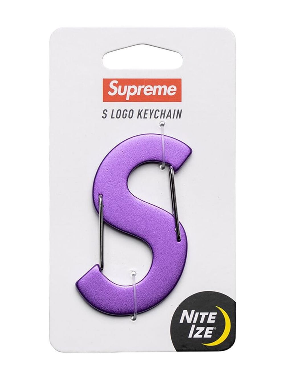 Supreme Nite Ize S Logo Keychain Red FW21 Supreme New York