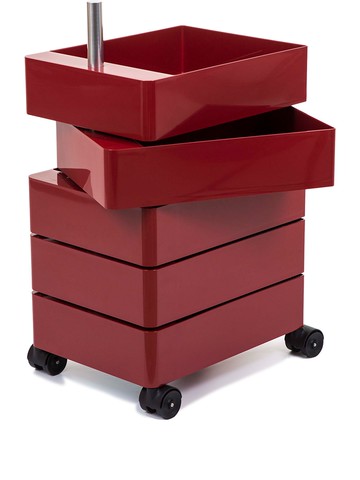 magis - 360° storage unit - unisex - Aluminium/Acrylonitrile Butadiene Styrene (ABS) - One Size - Red