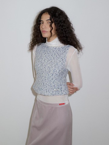 MIX COLOR SLEEVELESS_MIX NAVY