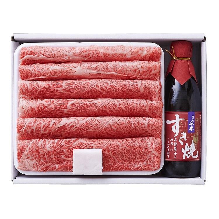 松阪牛すき焼き肉今半割下セット (うで肩ロース500g 割下360ml) お取り寄せグルメ 送料無料 御祝 内祝い 結婚祝い 出産祝い 快気祝い 贈り物 母の日 父の日