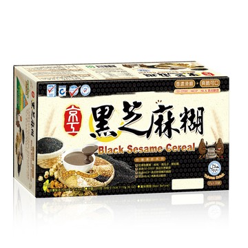 【京工】 黑芝麻糊 37 g*30包/盒 即沖即飲 常温 奶素食