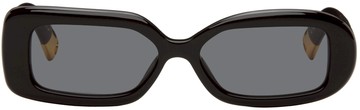 JACQUEMUS 黑色 La Casa 系列 Les lunettes Rond Carré 太阳镜