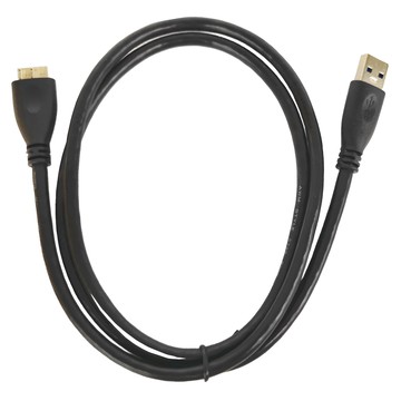 KTnet 廣鐸 USB3.0 A公對Micro B公 充電傳輸線 5Gbps 適用於桌機、電視、筆電等設備  1m  黑色  1個