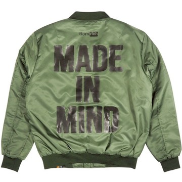 BORNRICH BR0024 MA-1 FLIGHT JACKET 鋪棉 飛行外套 (綠色)