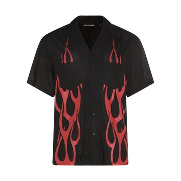 Vision Of Super - Black-red Cotton Shirt