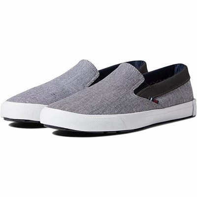 (取寄) ベンシャーマン メンズ ピート スリップ-オン Ben Sherman men  Pete Slip-On Black Textile 2
