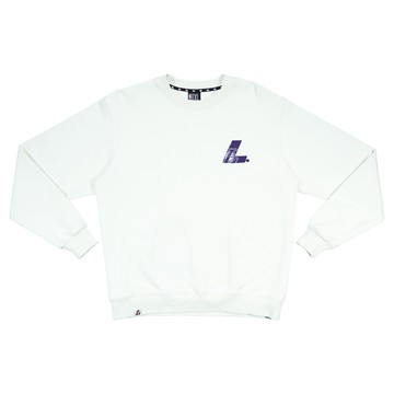 NBA 隊伍小標 牙刷繡 大學TEE 長袖上衣 湖人隊