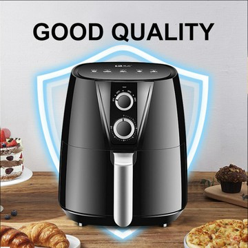 跨境外貿出口歐標美標機械款3.8L單鍋空氣炸鍋電炸鍋AIR FRYER【北歐家居生活】