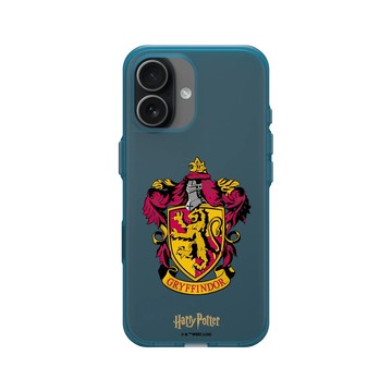iPhone 17 Clear (相機按鈕) 夜幕藍 - 哈利波特 Harry Potter - 哈利波特-葛萊分多學院徽章