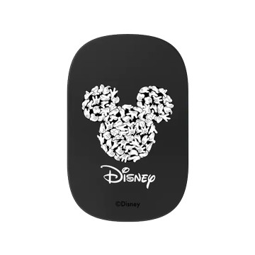 固架 MAX- MagSafe 兼容 黑 - 迪士尼-米奇 Mickey - 黑標款-米奇與白手套