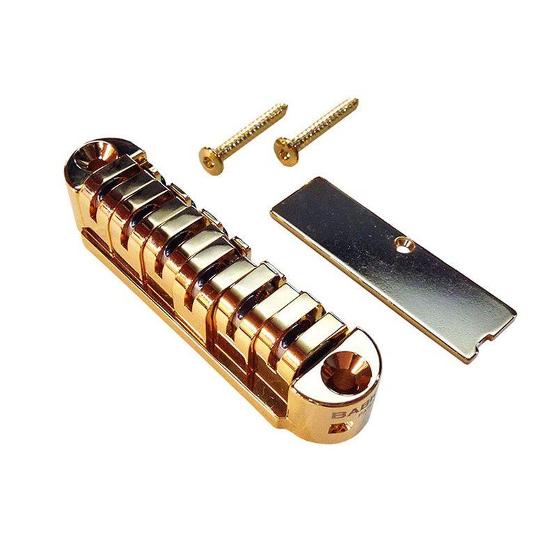 BABICZ ギター用ブリッジ FCH OEM Tune-O-Matic Bridge Flat Plate Gold