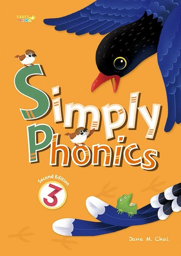 Simply Phonics 2nd Edition 3 (with Caves WebSource) (2版) written by Jane M. Chai 2024 Caves