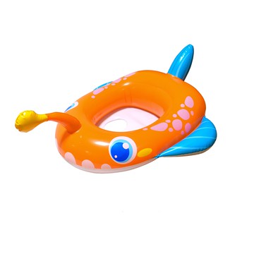 【Healgenart】小小飛魚船 迷你小遊艇 水上充氣船