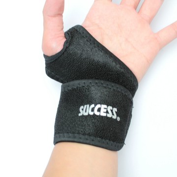 SUCCESS 石墨烯+遠紅外線可調式拇指護套/人體工學保溫設計/左右手男女通用-2入
