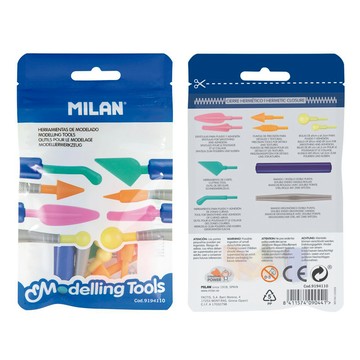 MILAN 捏捏麵團好好玩黏土+工具組