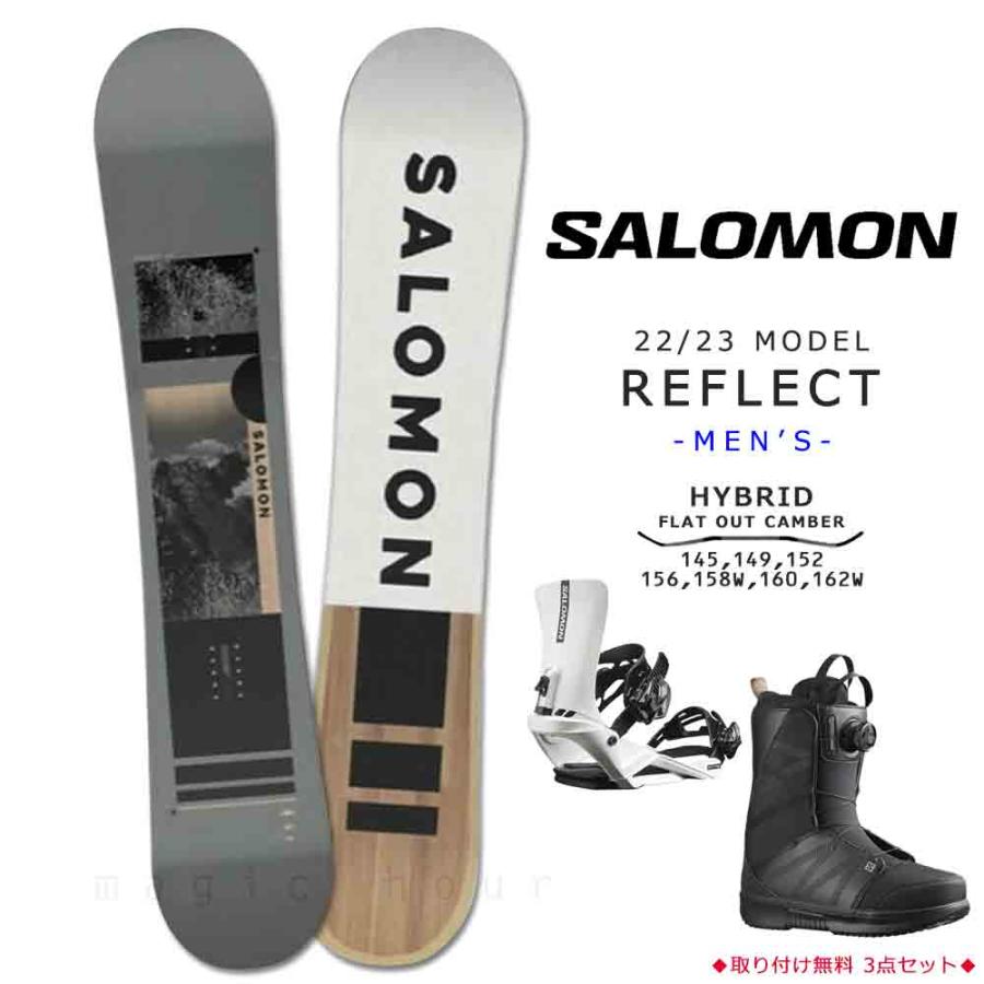 スノーボード 板 メンズ 3点 セット スノボ ビンディング ブーツ 2023 
