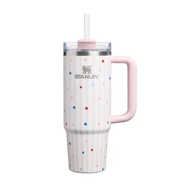 STANLEY 美式夏日系列 吸管隨手杯2.0 0.88L / 星星粉