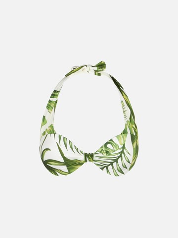 MC2 Saint Barth Tropical Leaves Print Bralette