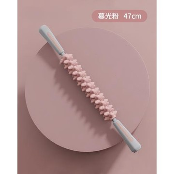 實心泡沫軸瑜伽柱肌肉滾軸放松專業浮點瘦腿初學者光面健身按摩輪