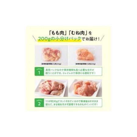 ふるさと納税 宮崎県産 鶏肉 セット 3.2kg  宮崎県川南町