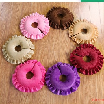 美容床頭洞墊美容院枕頭專用臉枕美容墊臉圈按摩床頭孔墊爬臉枕墊