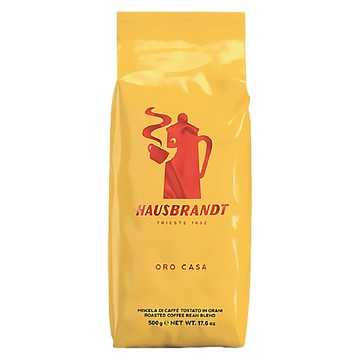 HAUSBRANDT 金牌咖啡豆 ORO CASA 500g  咖啡豆(無研磨)  1包