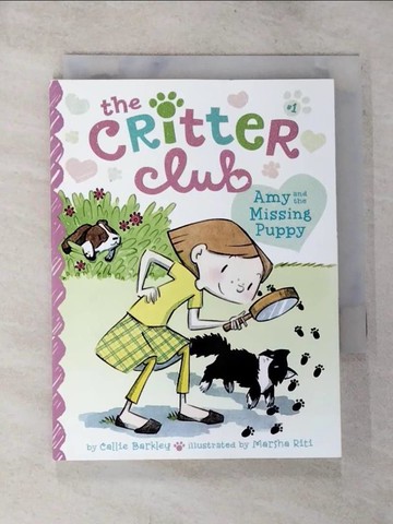 【書寶二手書T3／原文小說_S43】Amy and the Missing Puppy_Barkley, Callie/ Riti, Marsha (ILT)