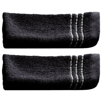 SHING LONG TEXTILE 台灣興隆毛巾 維納斯抗臭防霉方巾 43 x 33cm  深灰色  2條