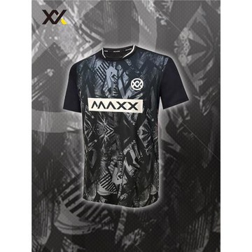 MAXX瑪速極風新款羽毛球服男女大賽服速干比賽短袖上衣訓練運動裝