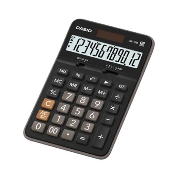 【阿翔小舖】『CASIO』12位數實用型計算機AX-12B 175.5 × 110.5 × 25 mm 單台