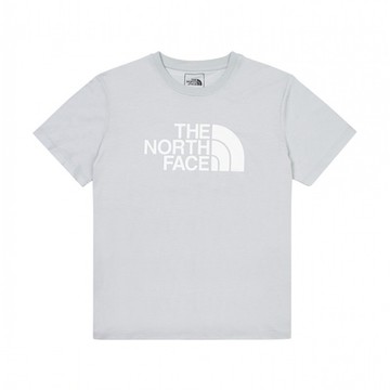 The North Face 北臉 短袖上衣 女款 運動 吸濕排汗 W FOUNDATION LOGO SS TEE 灰 NF0A89QUA0M