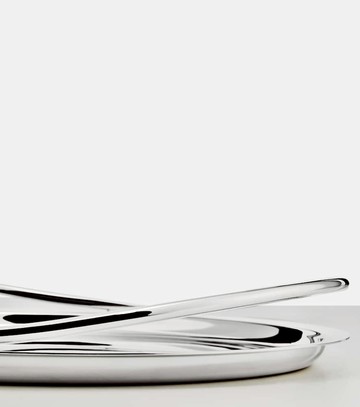 Christofle Vertigo silver-plated tray by Andrée Putman