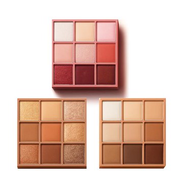 【CINQUAIN思珂】裸紗密語9色眼影盤（共3色）