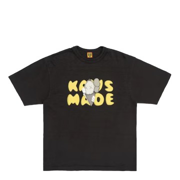 HUMAN MADE KAWS SS24 MADE GRAPHIC I TEE BLACK