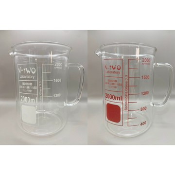 新安堂-有柄玻璃燒杯1000ml/2000ml/3000ml
