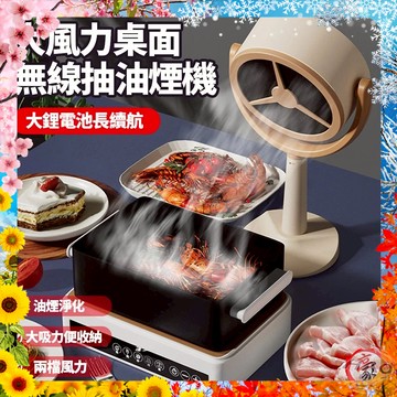 【現貨 免運費 24H出貨】無線吸油煙機 中秋必備神器 迷你吸油煙機 烤肉專用吸油煙機 抽油煙機 油煙 攜帶式吸油煙機