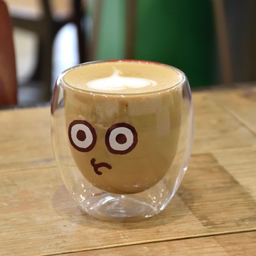 雙層玻璃蝦巴胖胖杯