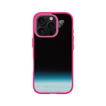 iPhone 16 Pro Clear 粉漾桃 - NASA - 凸月