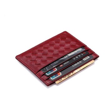 精致小卡包女式真皮小巧卡套卡夾韓國可愛卡袋男士卡片包名片夾放