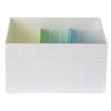 日本Inomata 三格收納盒 白色