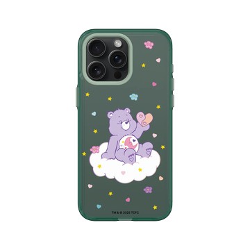 iPhone 15 Pro Max Clear 憂墨綠 - Care Bears - Sweet Dreams Bear