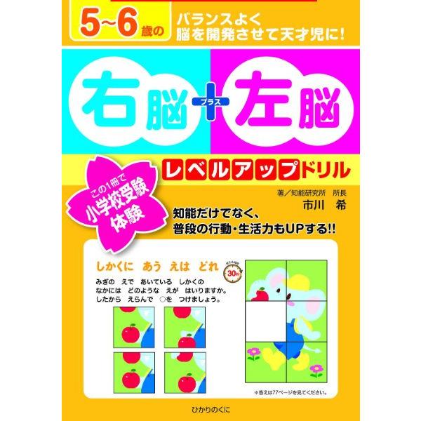 5~6歳の右脳 左脳レベルアップドリル この1冊で小学校受験体験