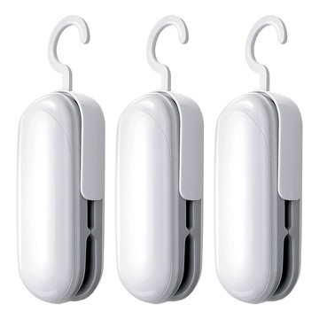 迷你封口機 Set 3個 ABS材質 帶掛鉤設計