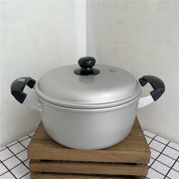 出口日本小湯鍋奶鍋鋁制雙耳家用火鍋燉鍋煲湯煮粥輔食面鍋具燃氣