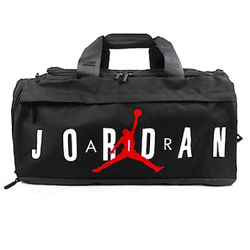 Nike Jordan Hbr M [HF7295-010] 旅行背袋 行李包 獨立鞋袋 斜背 側背 手提 黑