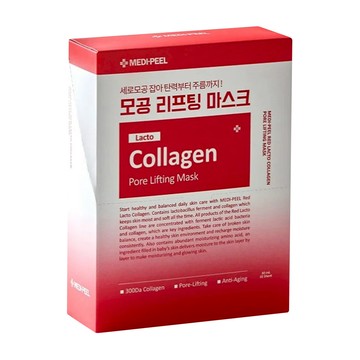 MEDIPEEL 美蒂菲 乳酸膠原B5精華毛孔提拉面膜  10片  1盒